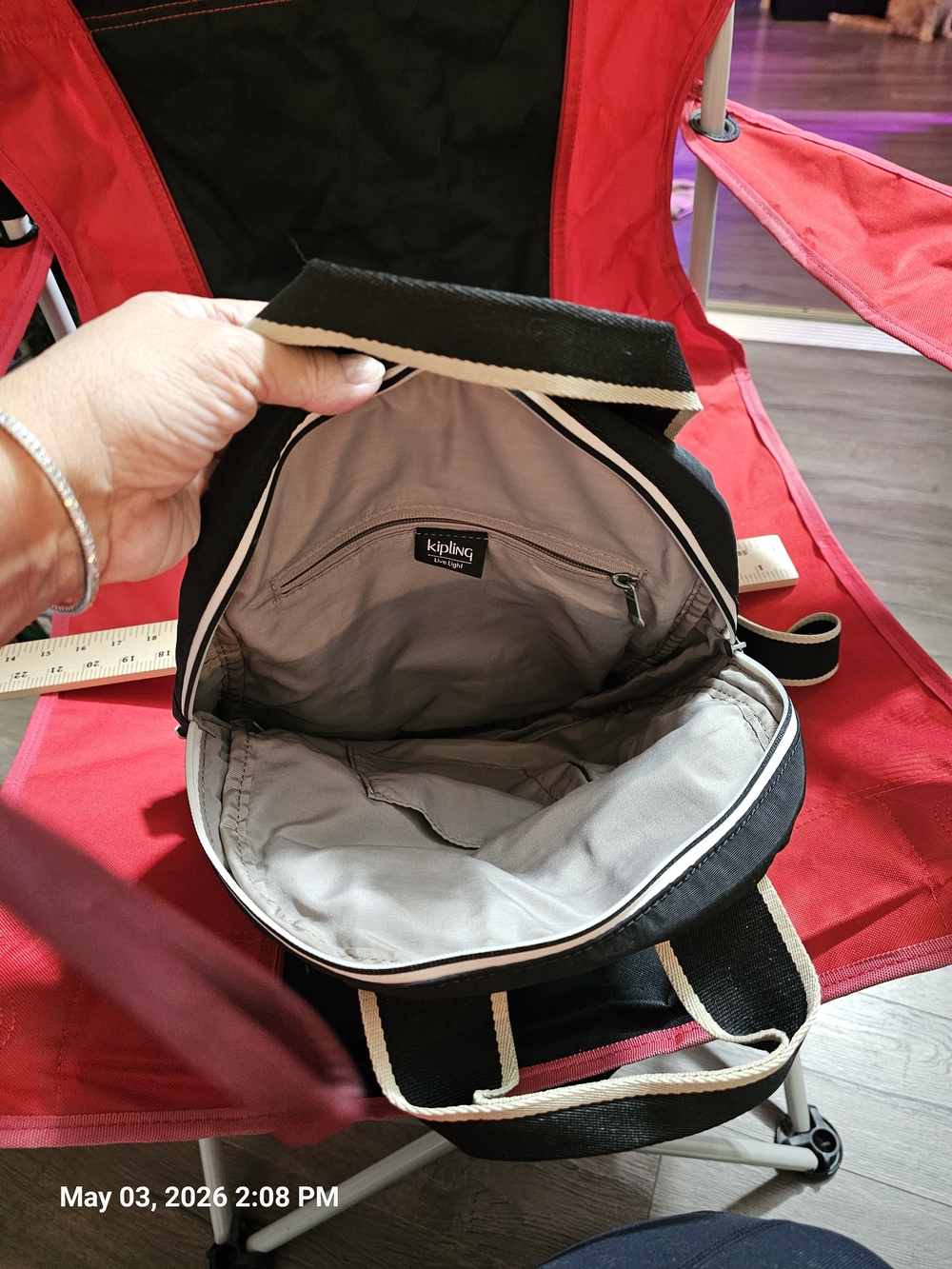 Kipling Canvas Backpack - Picture 4 of 4